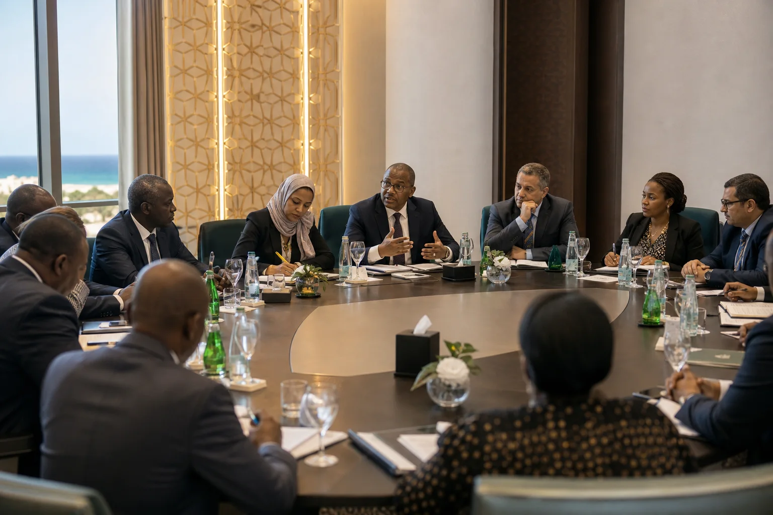 Ministerial high-level roundtable in session